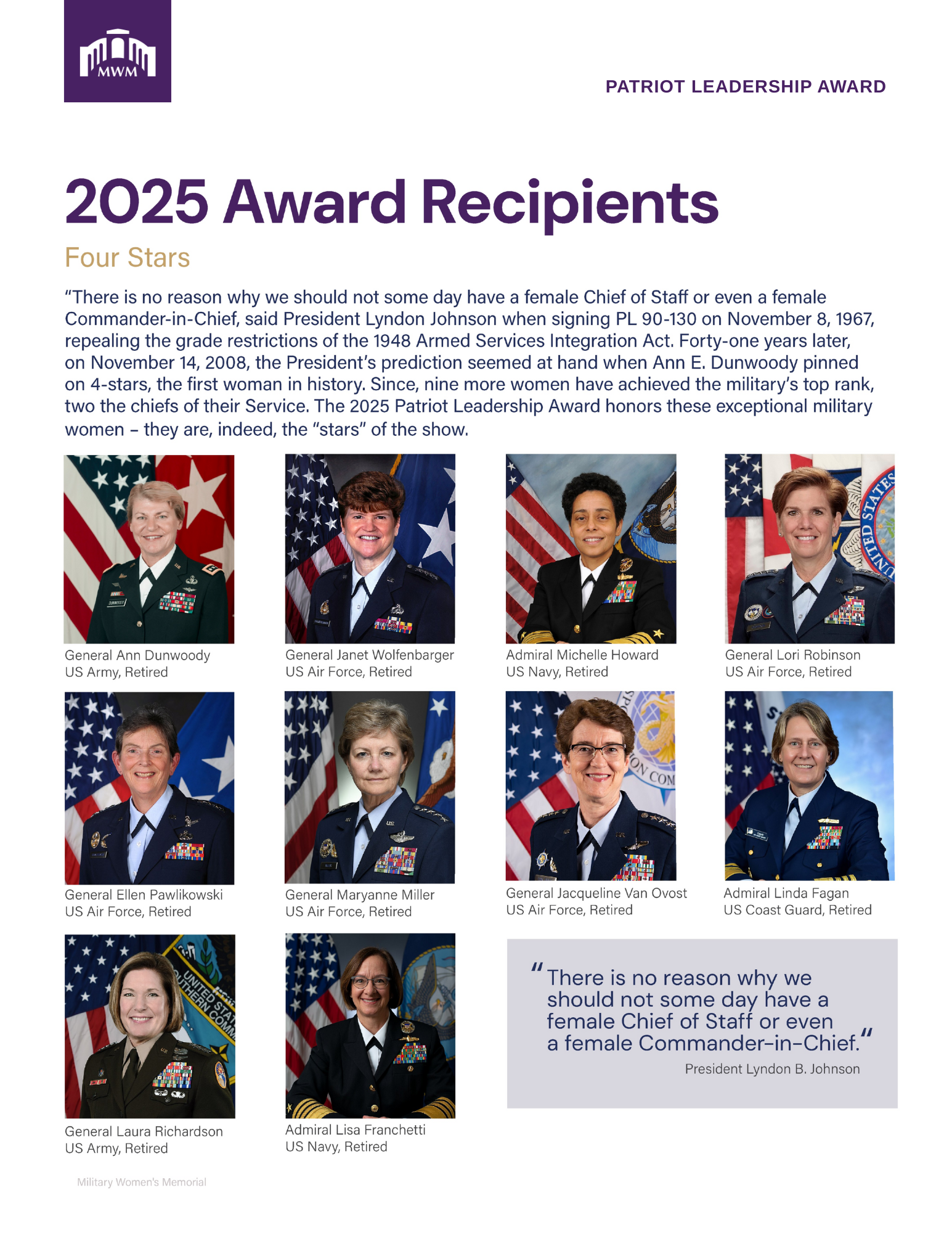 2025 Award Recipients